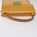 LOUIS VUITTON Vernis Spring Street Hand Bag Marshmallow Pink M91033 Auth BA1611-7