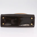 LOUIS VUITTON Monogram Vernis Blair MM Hand Bag Amarante M91619 LV Auth BA16111-7