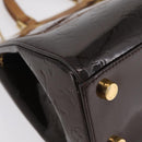 LOUIS VUITTON Monogram Vernis Blair MM Hand Bag Amarante M91619 LV Auth BA16111-21