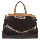 LOUIS VUITTON Monogram Vernis Blair MM Hand Bag Amarante M91619 LV Auth BA16111-13