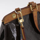 LOUIS VUITTON Monogram Vernis Blair MM Hand Bag Amarante M91619 LV Auth BA16111-25