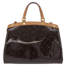 LOUIS VUITTON Monogram Vernis Blair MM Hand Bag Amarante M91619 LV Auth BA16111-3