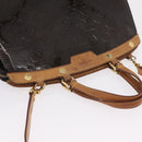 LOUIS VUITTON Monogram Vernis Blair MM Hand Bag Amarante M91619 LV Auth BA16111-8