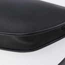 BURBERRY Shoulder Bag Leather Black Gold Tone Auth BA16116A-15