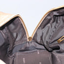 LOEWE Amazona 28 Hand Bag Leather Gold Auth BA16120-25