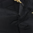BURBERRY Backpack Nylon Black Gold Tone Auth BA16128A-20