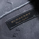 BURBERRY Backpack Nylon Black Gold Tone Auth BA16128A-25