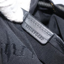 BURBERRY Backpack Nylon Black Gold Tone Auth BA16128A-12