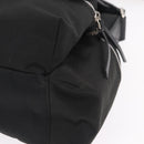 Dolce & Gabbana Shoulder Bag Canvas Black Silver Auth BA16129-13