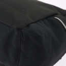 Dolce & Gabbana Shoulder Bag Canvas Black Silver Auth BA16129-15