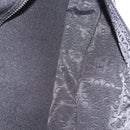 Dolce & Gabbana Shoulder Bag Canvas Black Silver Auth BA16129-24