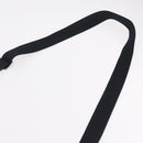 Dolce & Gabbana Shoulder Bag Canvas Black Silver Auth BA16129-8