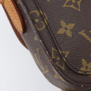 LOUIS VUITTON Monogram Saint Cloud PM Shoulder Bag M51244 LV Auth BA16135-21