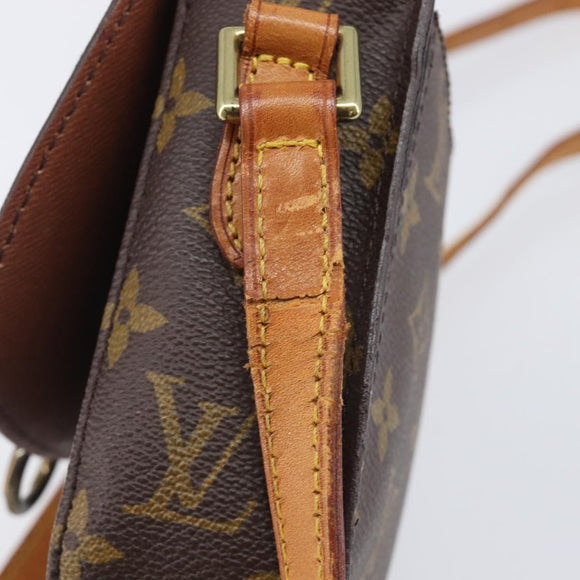 LOUIS VUITTON Monogram Saint Cloud PM Shoulder Bag M51244 LV Auth BA16135