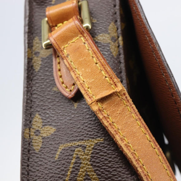 LOUIS VUITTON Monogram Saint Cloud PM Shoulder Bag M51244 LV Auth BA16135