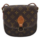 LOUIS VUITTON Monogram Saint Cloud PM Shoulder Bag M51244 LV Auth BA16135-13