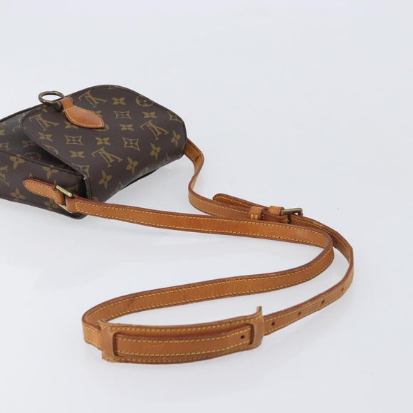 LOUIS VUITTON Monogram Saint Cloud PM Shoulder Bag M51244 LV Auth BA16135