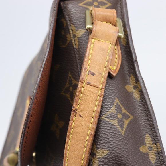 LOUIS VUITTON Monogram Saint Cloud MM Shoulder Bag M51243 LV Auth BA16137