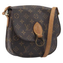 LOUIS VUITTON Monogram Saint Cloud MM Shoulder Bag M51243 LV Auth BA16137-1