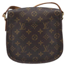 LOUIS VUITTON Monogram Saint Cloud MM Shoulder Bag M51243 LV Auth BA16137-2