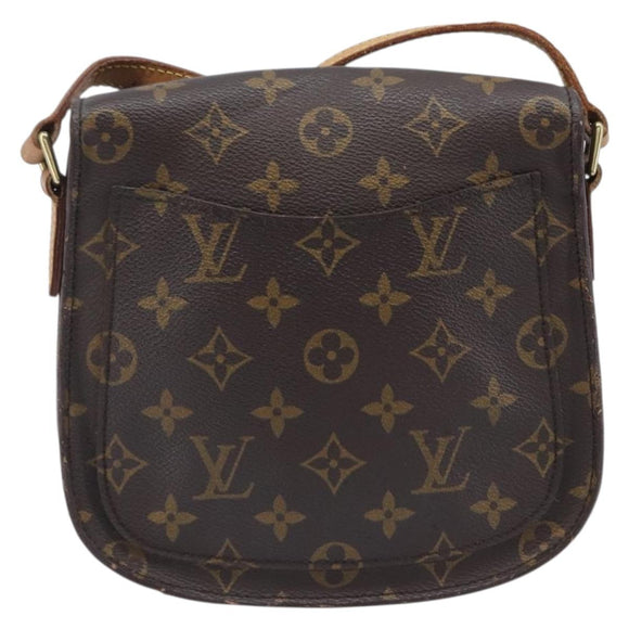LOUIS VUITTON Monogram Saint Cloud MM Shoulder Bag M51243 LV Auth BA16137