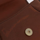 Burberrys Shoulder Bag Leather Brown Gold Tone Auth BA16146-21