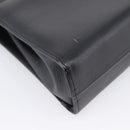 Balenciaga Hand Bag Leather 2way Black Gold Tone Auth BA16148-15