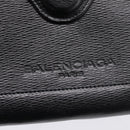 Balenciaga Hand Bag Leather 2way Black Gold Tone Auth BA16148-18