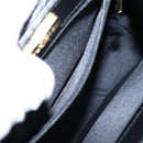 Balenciaga Hand Bag Leather 2way Black Gold Tone Auth BA16148-26