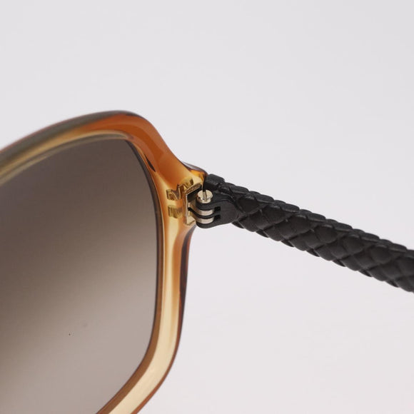 Bottega Veneta Sunglasses Plastic Brown Gold Tone Auth BA16149