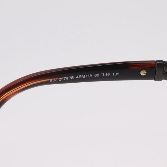 Bottega Veneta Sunglasses Plastic Brown Gold Tone Auth BA16149