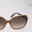 Bottega Veneta Sunglasses Plastic Brown Gold Tone Auth BA16149-5