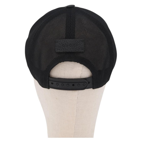 GUCCI GG Cap Nylon Black Auth BA16150