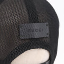 GUCCI GG Cap Nylon Black Auth BA16150-5