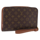 LOUIS VUITTON Monogram Orsay Clutch Bag M51790 LV Auth BA16151-1