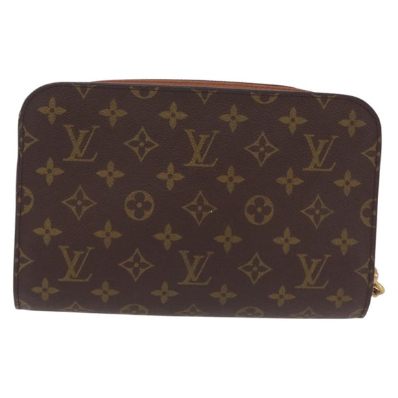 LOUIS VUITTON Monogram Orsay Clutch Bag M51790 LV Auth BA16151