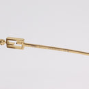 FENDI Sunglasses Metal Gold Tone Auth BA16153M-17