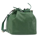 LOUIS VUITTON Epi Petit Noe Shoulder Bag Green M44104 LV Auth BA16162-1