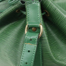 LOUIS VUITTON Epi Petit Noe Shoulder Bag Green M44104 LV Auth BA16162-20