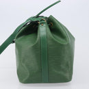 LOUIS VUITTON Epi Petit Noe Shoulder Bag Green M44104 LV Auth BA16162-3