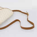 GUCCI GG Supreme Shoulder Bag PVC White Gold Tone 116 02 067 Auth BA16167-7
