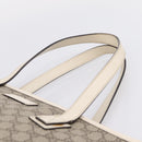 GUCCI GG Supreme Tote Bag PVC Beige Silver 211137 Auth BA16169-14