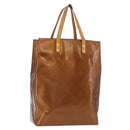 LOUIS VUITTON Monogram Vernis Reade MM Hand Bag Bronze M91143 LV Auth BA16171-1
