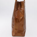 LOUIS VUITTON Monogram Vernis Reade MM Hand Bag Bronze M91143 LV Auth BA16171-7