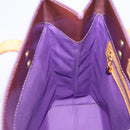 LOUIS VUITTON Monogram Vernis Reade MM Hand Bag Purple M91087 LV Auth BA16172-21