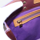 LOUIS VUITTON Monogram Vernis Reade MM Hand Bag Purple M91087 LV Auth BA16172-22