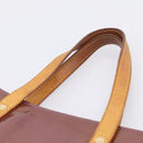LOUIS VUITTON Monogram Vernis Reade MM Hand Bag Purple M91087 LV Auth BA16172-8