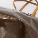 LOUIS VUITTON Monogram Vernis Bellevue GM Bag Veil Bronze M93674 LV Auth BA16175-15