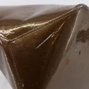 LOUIS VUITTON Monogram Vernis Bellevue GM Bag Veil Bronze M93674 LV Auth BA16175-8
