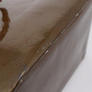 LOUIS VUITTON Monogram Vernis Bellevue GM Bag Veil Bronze M93674 LV Auth BA16175-9